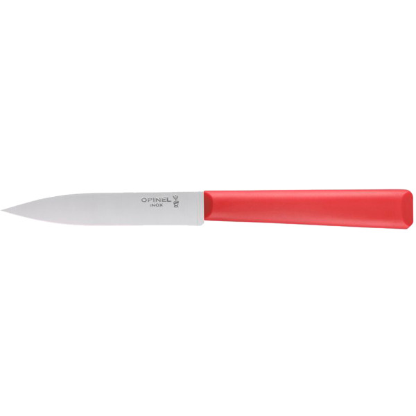 Opinel #312 Paring knife. Color: Red