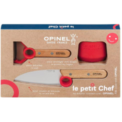 Opinel Le Petite Chef Red Knife Set
