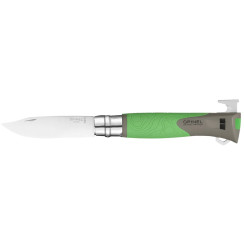 Knife Opinel No. 12 Explore Tick Remover Green