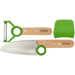 Opinel Le Petite Chef Green Knife Set