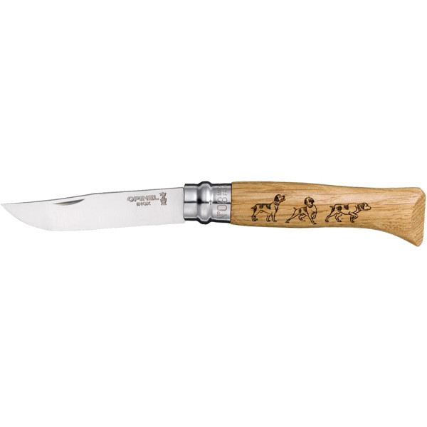 Opinel No. 8 Animalia "Dog" Knife