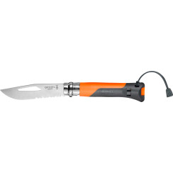 Knife Opinel No. 8 Outdoor Tangerine
