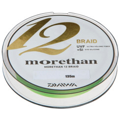 Шнур Daiwa UVF Morethan Sensor 12 EX + SI 150m (Lime Green) #0.6/0.08mm 13lb/6kg