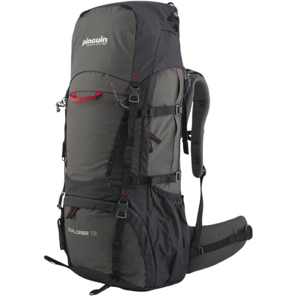 Pinguin Explorer 75L Backpack in Black