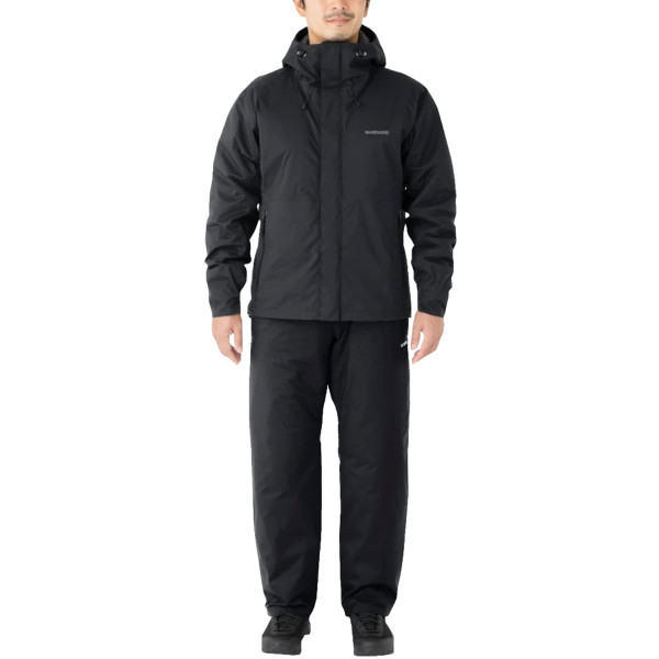 Костюм Shimano Warm Rain Suit XXL ц:черный