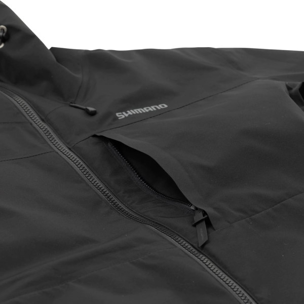 Куртка Shimano Warm Rain Jacket Gore-Tex XXL ц:черный