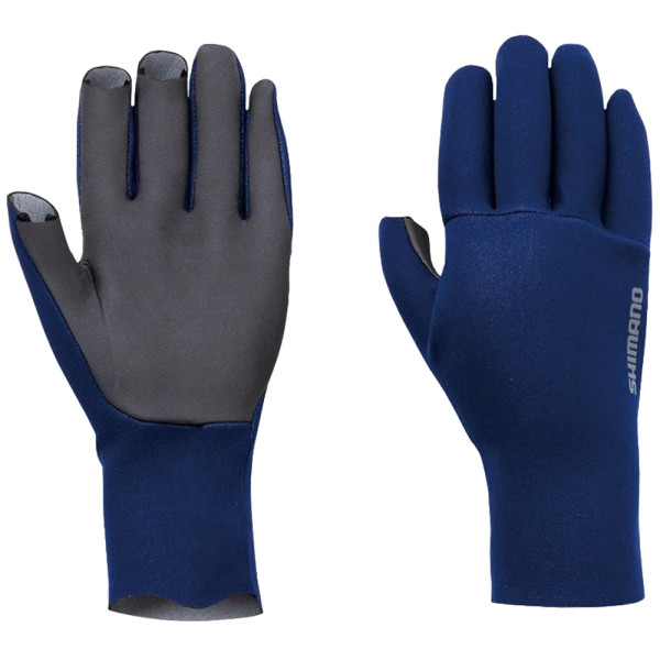 Рукавички Shimano Chloroprene EXS 3 Cut Gloves XL ц:blue