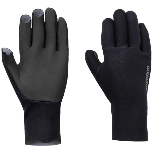 Рукавички Shimano Chloroprene EXS 3 Cut Gloves M ц:black