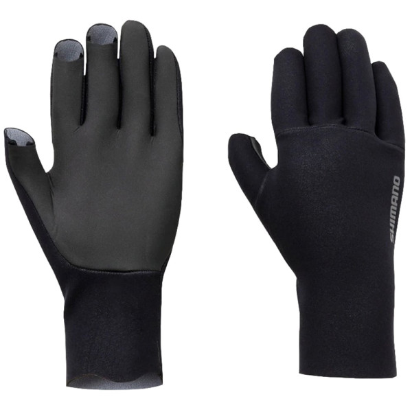 Shimano Chloroprene EXS 3 Cut Gloves XL (black)