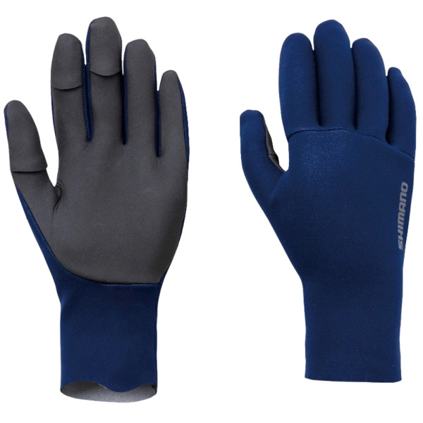 Shimano Chloroprene EXS 3 Cover Gloves XL (blue)