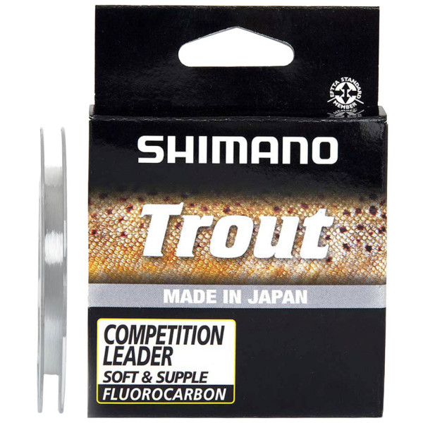 Флюорокарбон Shimano Trout Competition Fluorocarbon 50m 0.120mm 1.05kg Clear