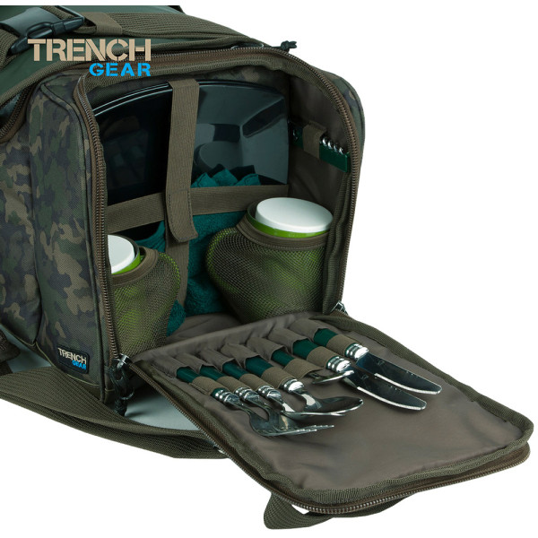 Сумка Shimano Trench Deluxe Food Bag із набором посуду на дві персони