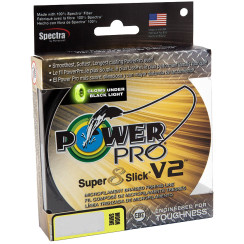 Шнур Power Pro Super 8 Slick V2 275m 0.23mm 38lb/17.0kg