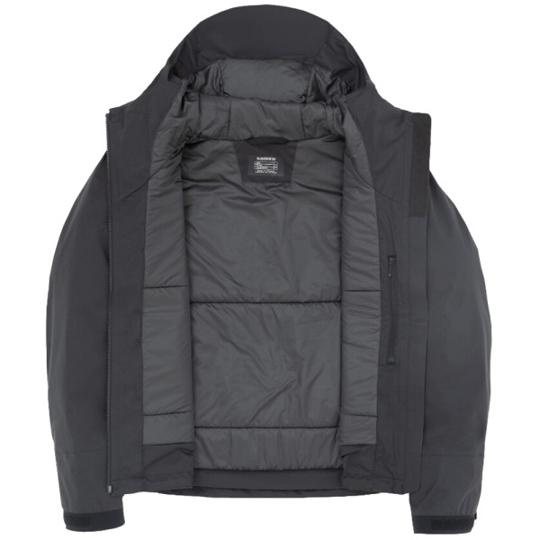 Shimano Durast Warm Short Rain Jacket L c:black