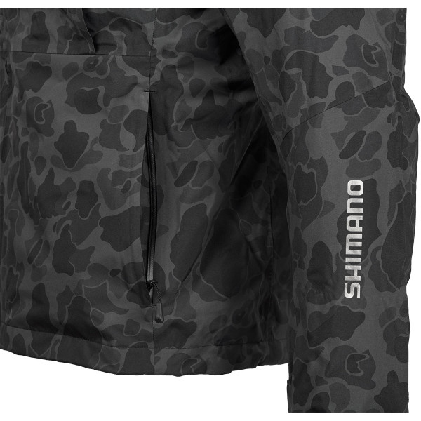 Куртка Shimano GORE-TEX Explore Warm Jacket XL ц:black duck camo