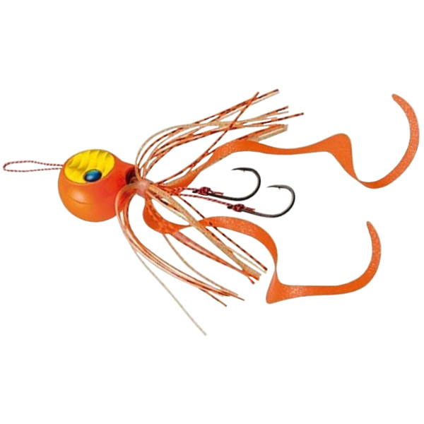 Silicone Shimano Tiger Baku Baku 120.0g Curly Orange