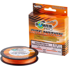 Cord Power Pro 150m Pro Bite Motion Orange/Black 0.10mm 5kg/11lb