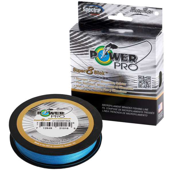 Cord Power Pro Super 8 Slick 135m Marine Blue 0.19 33lb/15kg