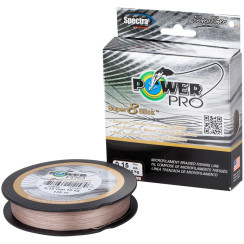 Cord Power Pro Super 8 Slick 135m Timber Brown 0.13mm 8kg/18lb