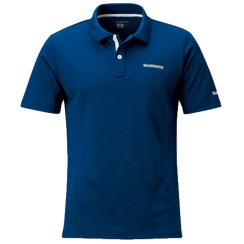 Футболка Shimano Polo Shirt (short sleeve) L ц:navy blue