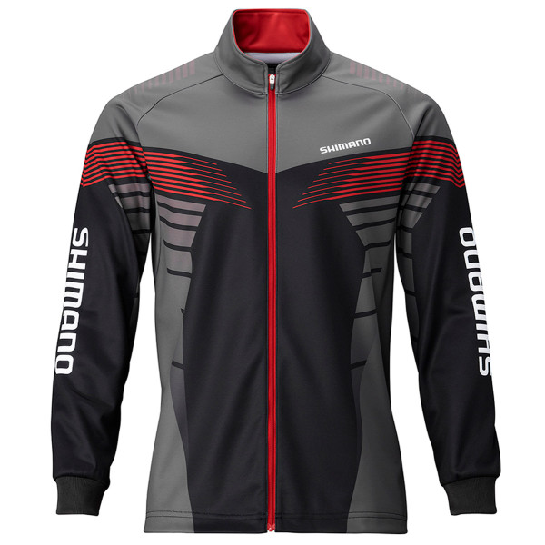 Shimano Print Warm Shirt L (black)