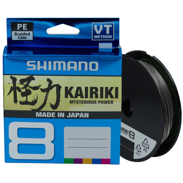 Шнур Shimano Kairiki 8 150m 0.13mm 8.2kg Grey
