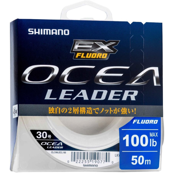 Fluorocarbon Shimano Ocea Leader EX Fluoro 40lb 50m 0.58mm 18.10kg