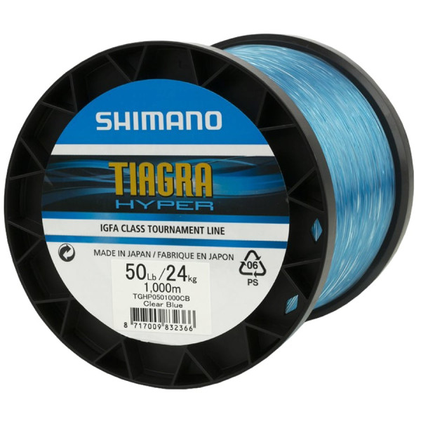 Line Shimano TIAGRA HYPER TROLLING IGFA 50LB 1000m 0.52mm 22.80kg