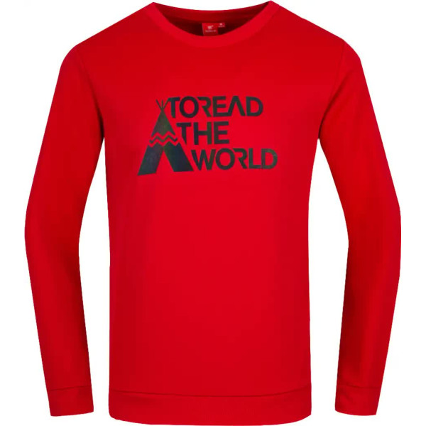Toread TAUH91801 pullover. Size: 3XL. Color: red.