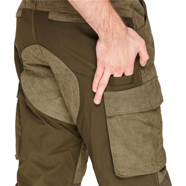 Hallyard Jagd Anzug Trousers. Size 62. Color: Olive Green.