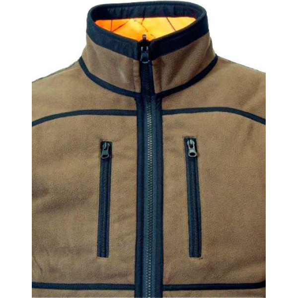 Hallyard Ravels Jacket. Size S. Color: Brown/Orange.