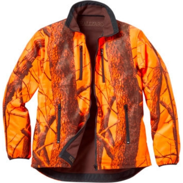 Hallyard Ravels Jacket. Size S. Color: Brown/Orange.