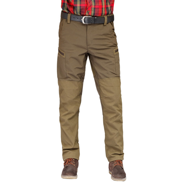 Hallyard Scarba trousers. Size 2XL. Color: dark green.