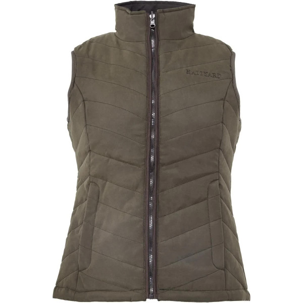Hallyard Boville Ladies Vest, 46 Colors: Green