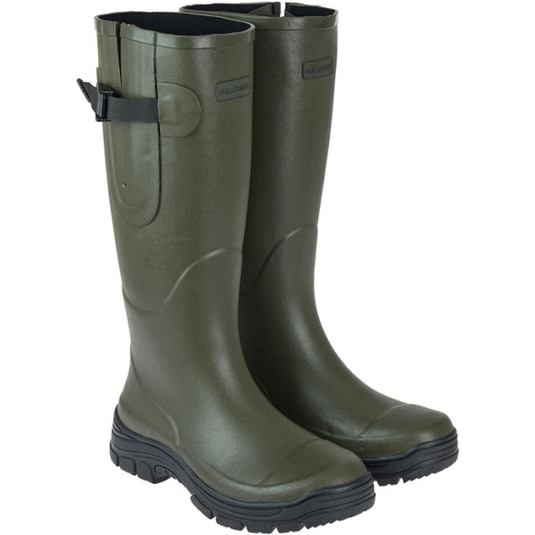 Hallyard Cotton Boots. Size 41. Dark Green