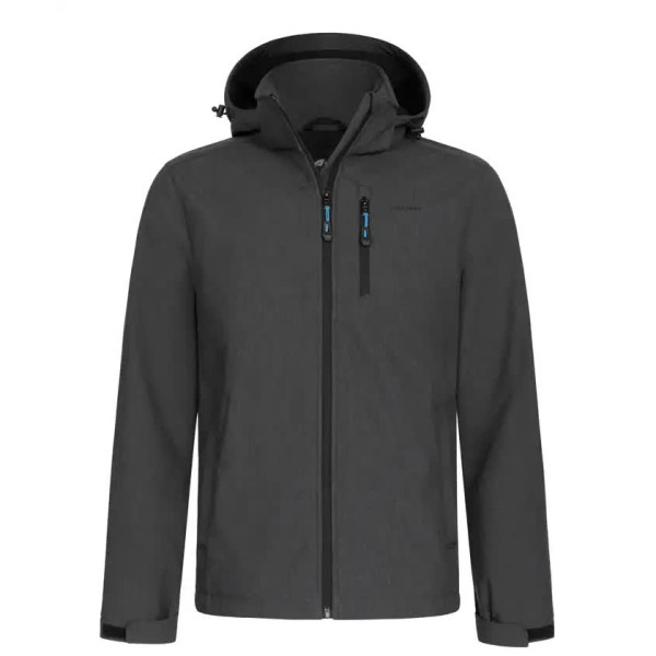 Hallyard Sven SoftShell XL Jacket in Dark Gray