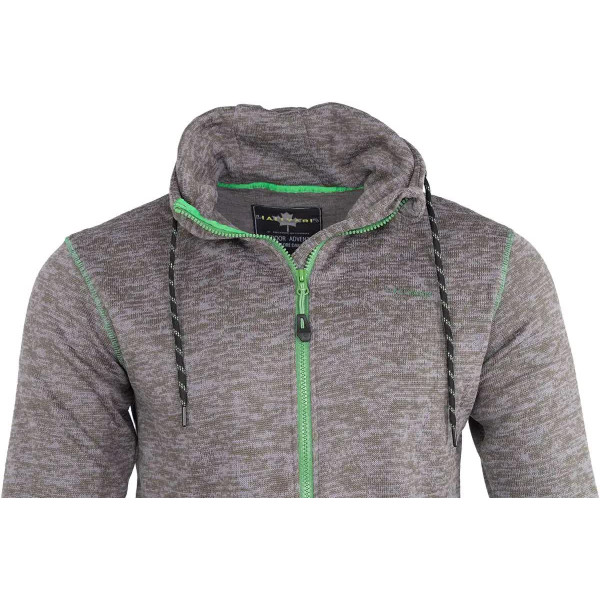 Hallyard Jon 003 L Gray Hoodie