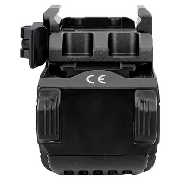 Olight Baldr Mini Black Flashlight with Laser Designator. Green Laser Designator.