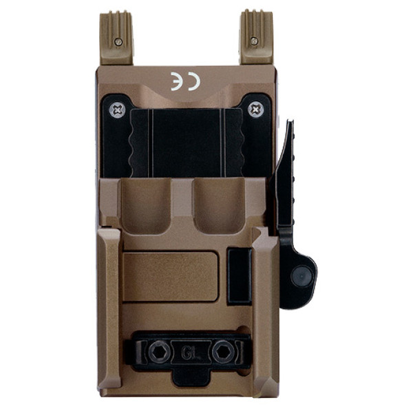 Ліхтар із ЛЦУ Olight Baldr Mini Desert Tan. Зелений ЛЦУ