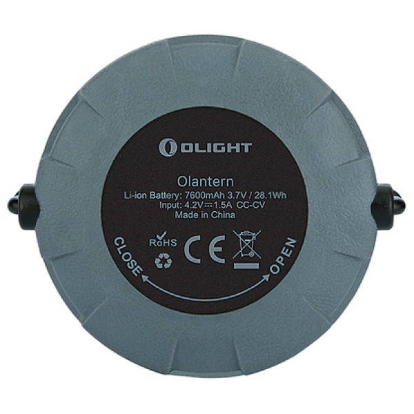 Фонарь Olight Olantern Grey. Две насадки в комплекте