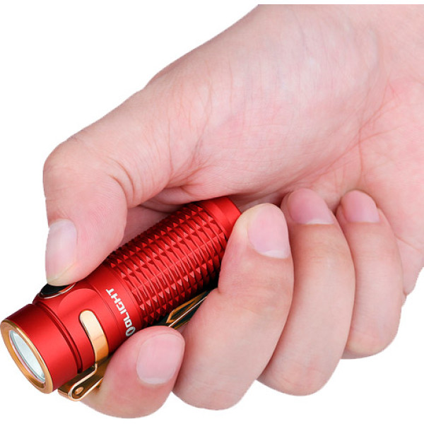 Olight Baton 3 Red Flashlight