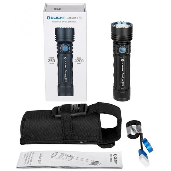 Ліхтар Olight Seeker 3 Pro Black