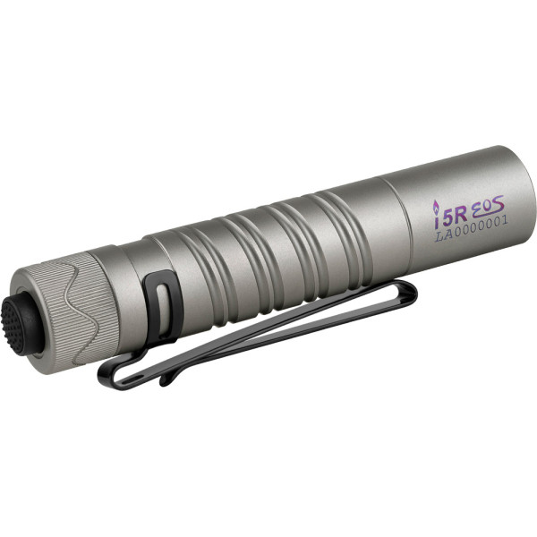 Olight I5R EOS Titanium Flashlight
