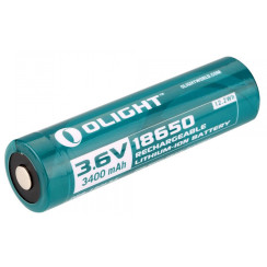 Olight battery. 18650 3.6V 3400 mAh