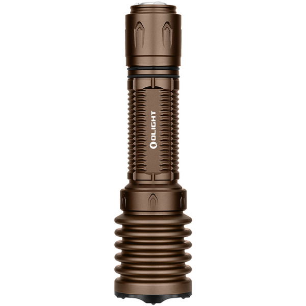 Olight Warrior X 3 Flashlight. Desert Tan