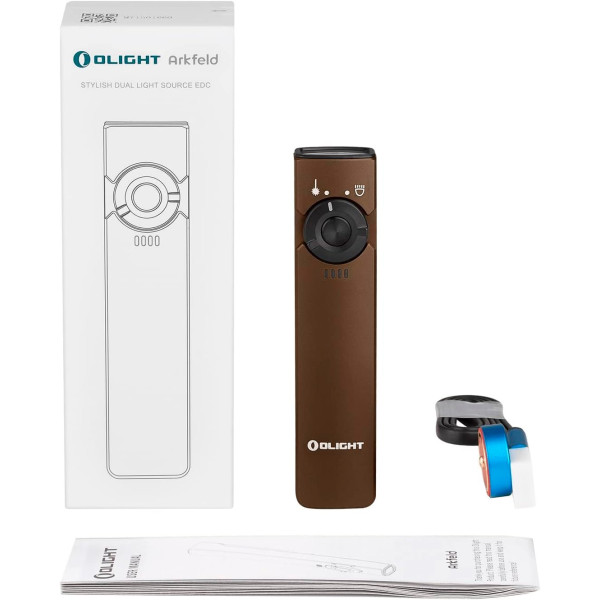Olight Arkfeld Desert Tan Flashlight