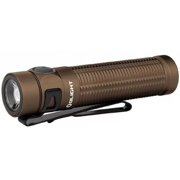 Olight Baton 3 Pro Flashlight. Desert Tan