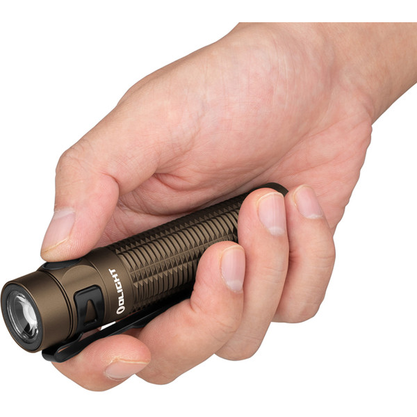 Olight Baton 3 Pro Flashlight. Desert Tan