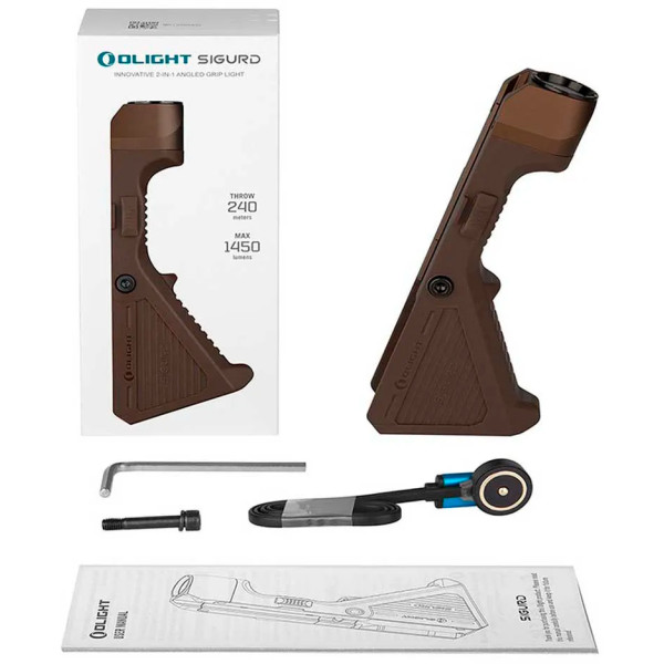 Ліхтар Olight Sigurd. Desert Tan