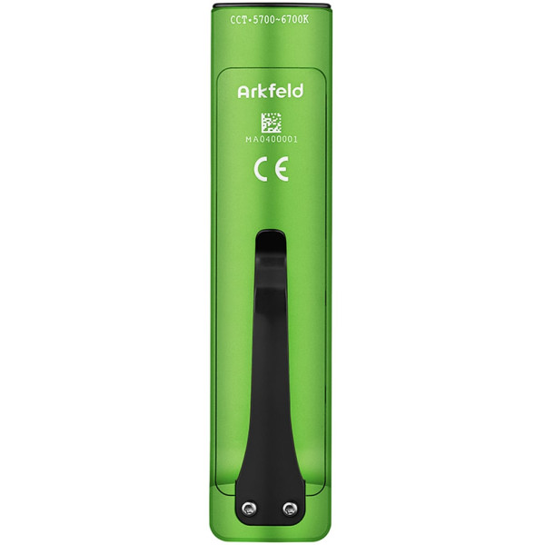 Olight Arkfeld lantern. Lime green